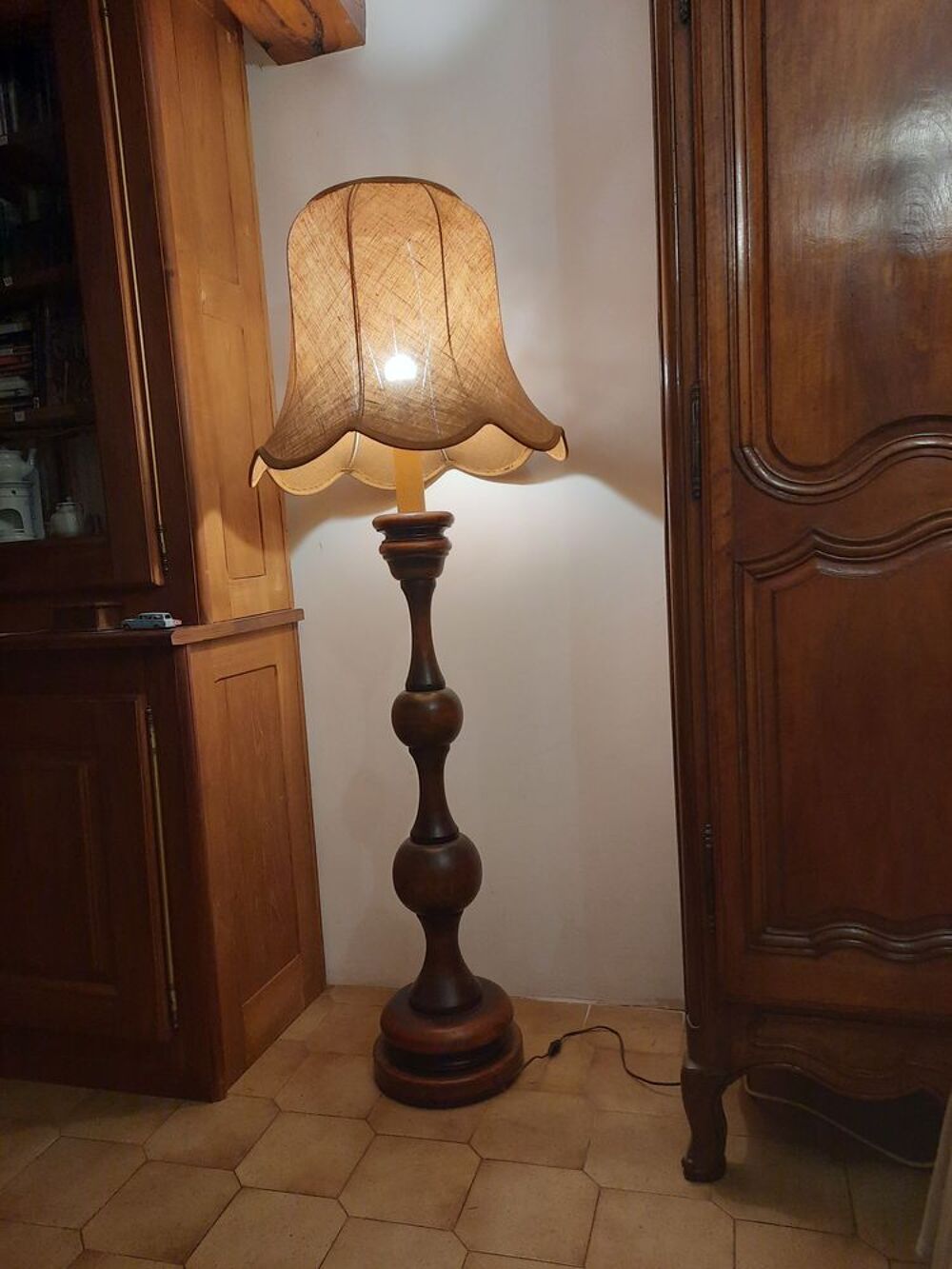  GROS LAMPADAIRE DE SALON VINTAGE Meubles