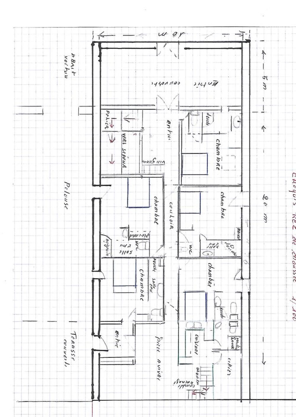 Vente Maison Maison  sur un terrain  de 1339 m2 245m2 habitable Lachapelle-graillouse