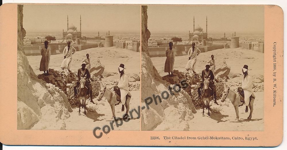 &Eacute;GYPTE LE CAIRE Citadel from Gebel Mokattam Photo St&eacute;r&eacute;o 