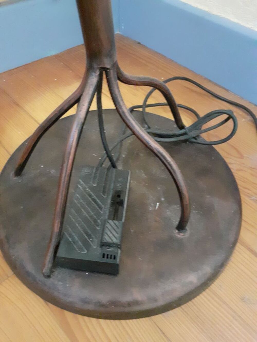 LAMPE SUR PIED AVEC VARIATEUR VINTAGE Décoration