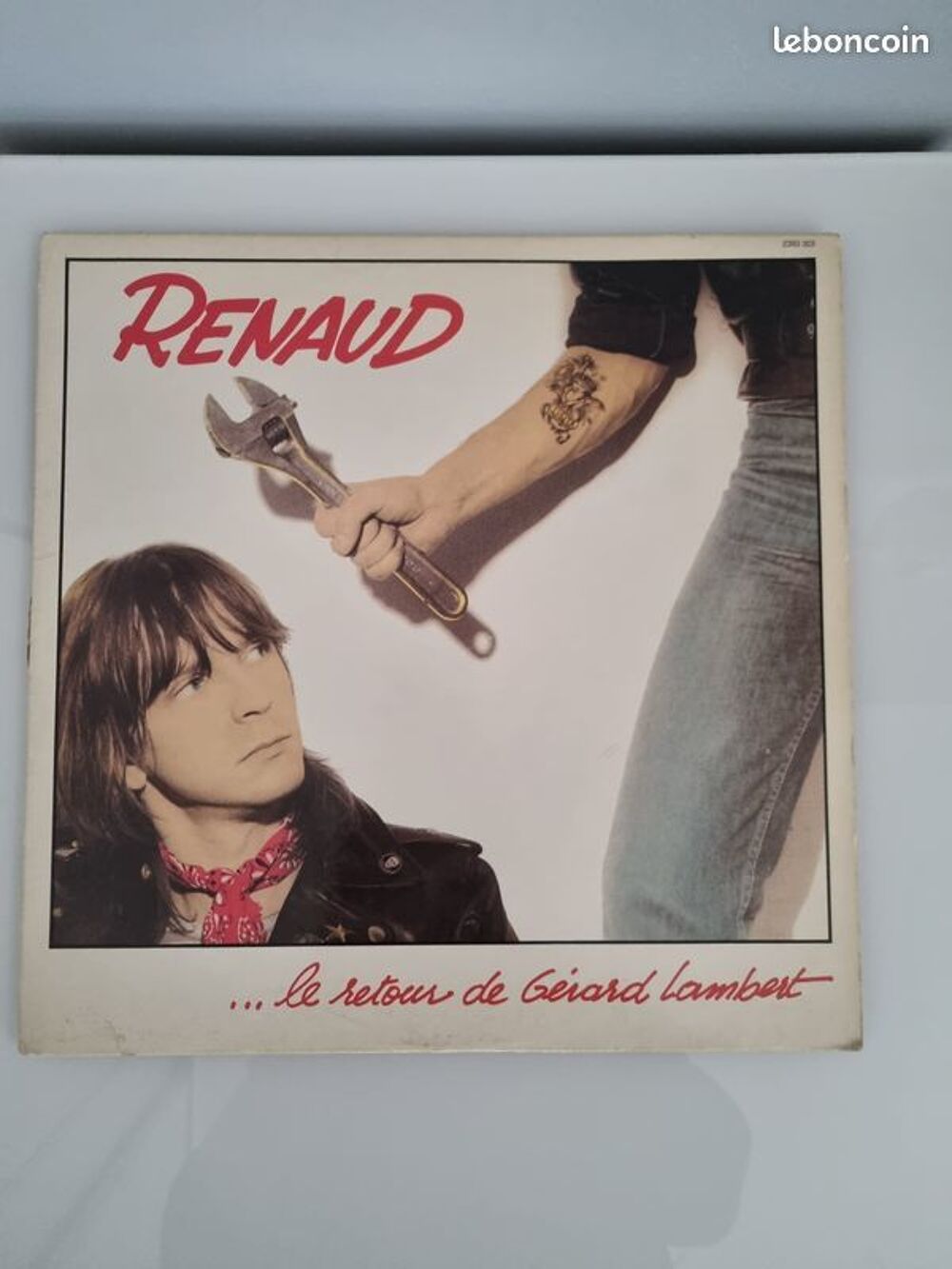 Quatre 33 tours RENAUD CD et vinyles