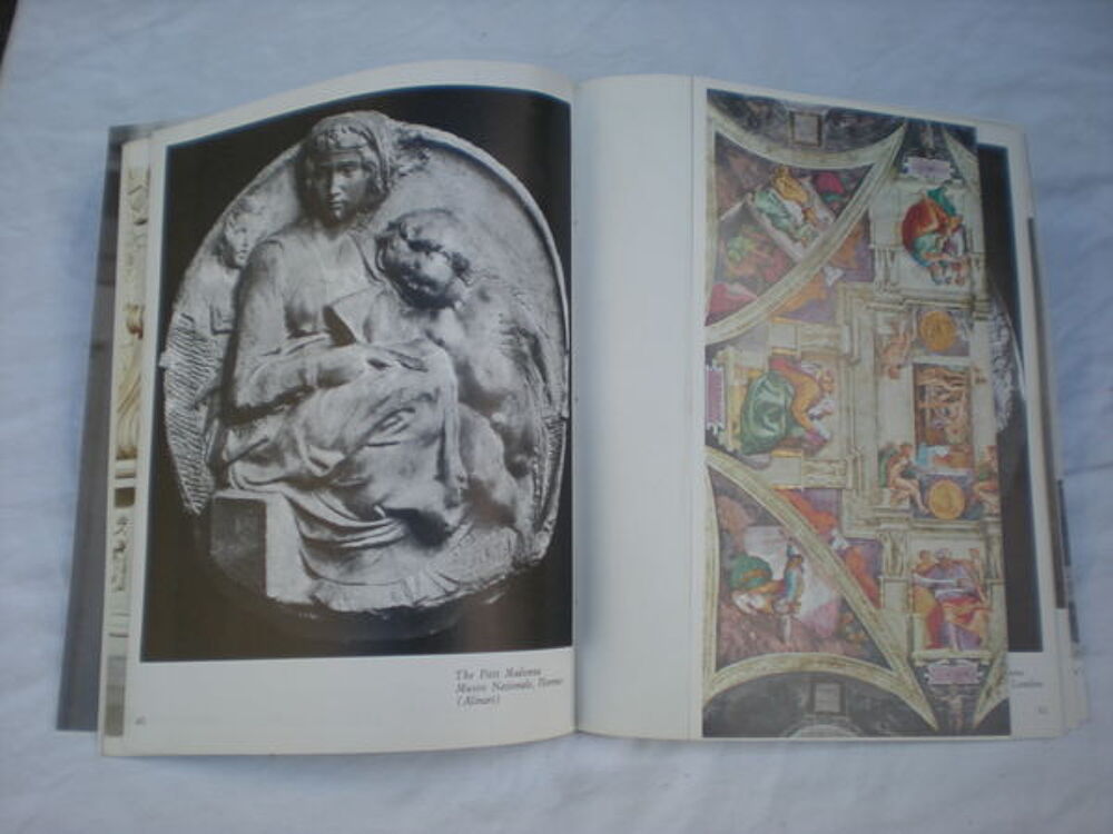 michel ang&eacute;lo (his life and works ) Livres et BD