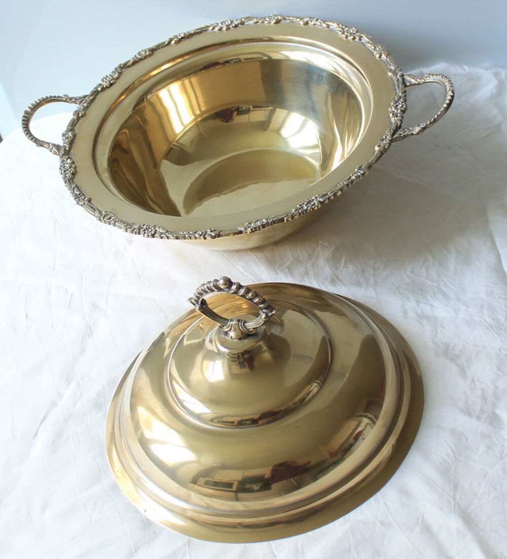 ANCIEN L&Eacute;GUMI&Egrave;RE EN CUIVRE COUPE A FRUITS LOUIS XVI VINTAGE Cuisine