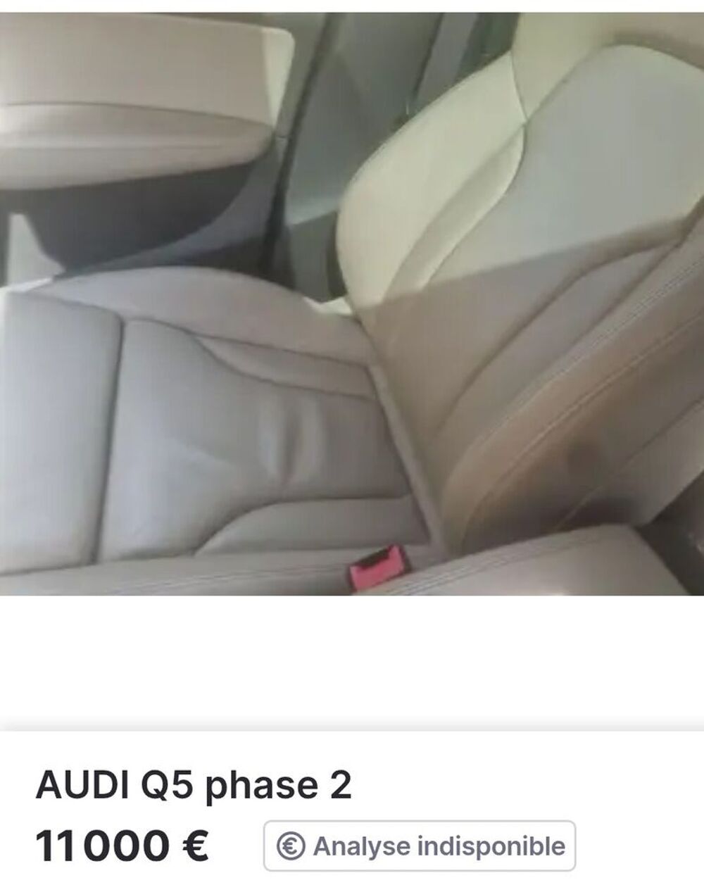 Q5 2.0 TDI 150 Ambition Luxe 2013 occasion 54260 