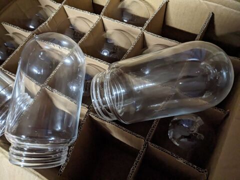 1 UN .GLOBE OBUS TETINE VERRE SOUFFL� COL DE CYGNE LAMPE DE 15 Marseille 13 (13)