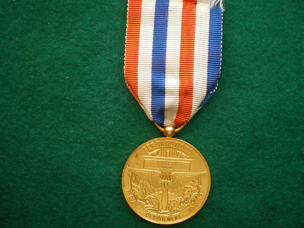 M&eacute;daille d'Honneur de l'A&eacute;ronautique. 