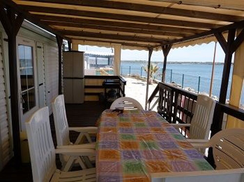   Mobile Home vue magnifique sur l'étang de la Maïre et la mer Languedoc-Roussillon, Sérignan (34410)