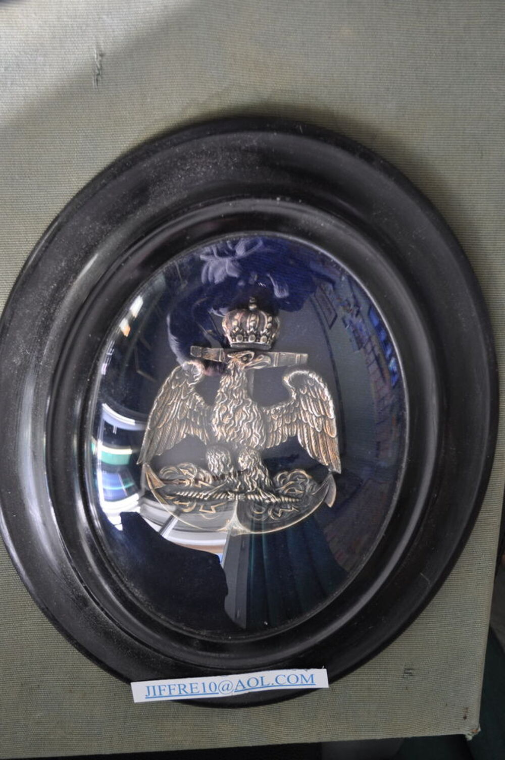 Cadre militaire officier de la Marine de 1808 Garde Ip&eacute;riale 