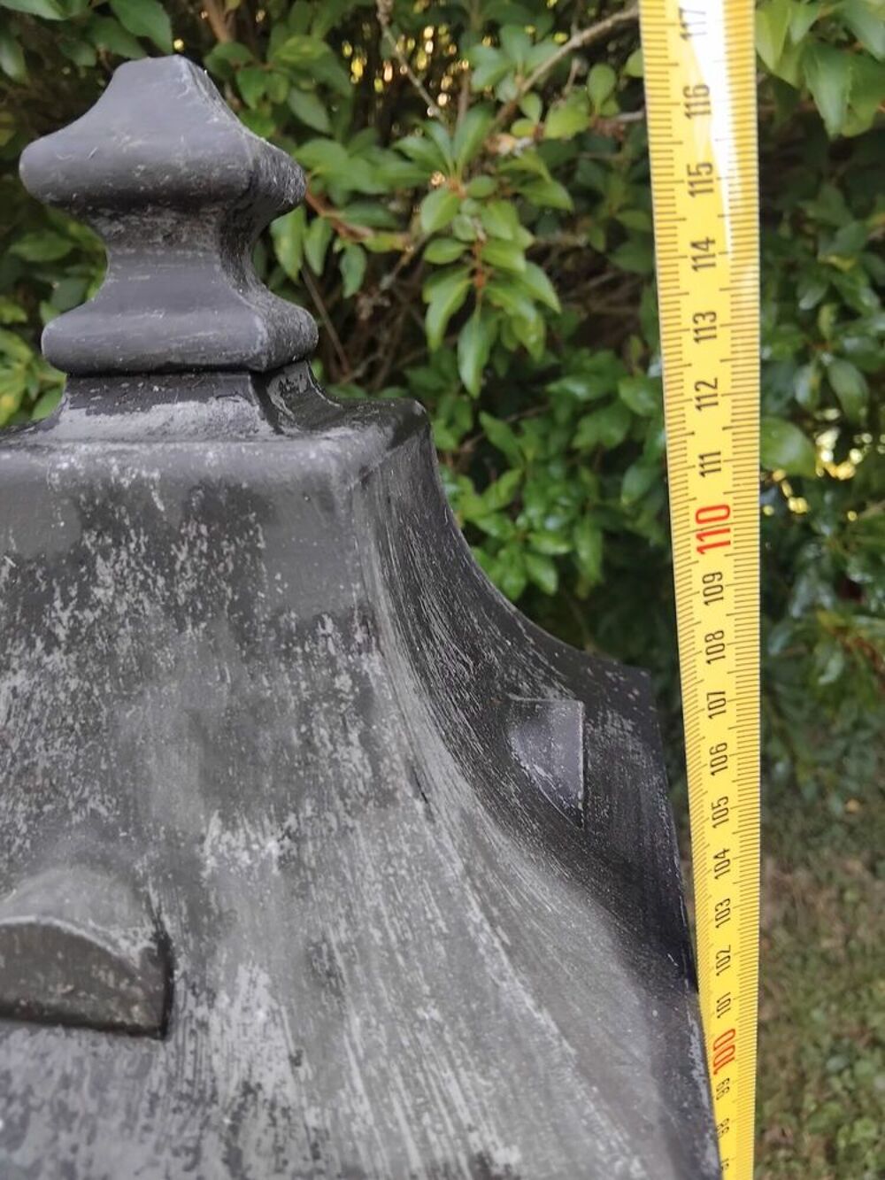 Lampe de jardin vintage &agrave; trois lanternes D�coration