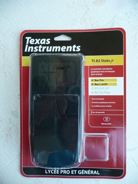 Calculatrice Texas Instruments ti-82 stats.fr 50 Celles-sur-Belle (79)