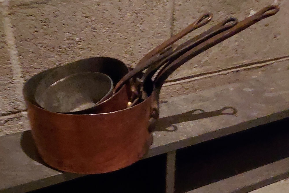 casseroles en cuivre Décoration