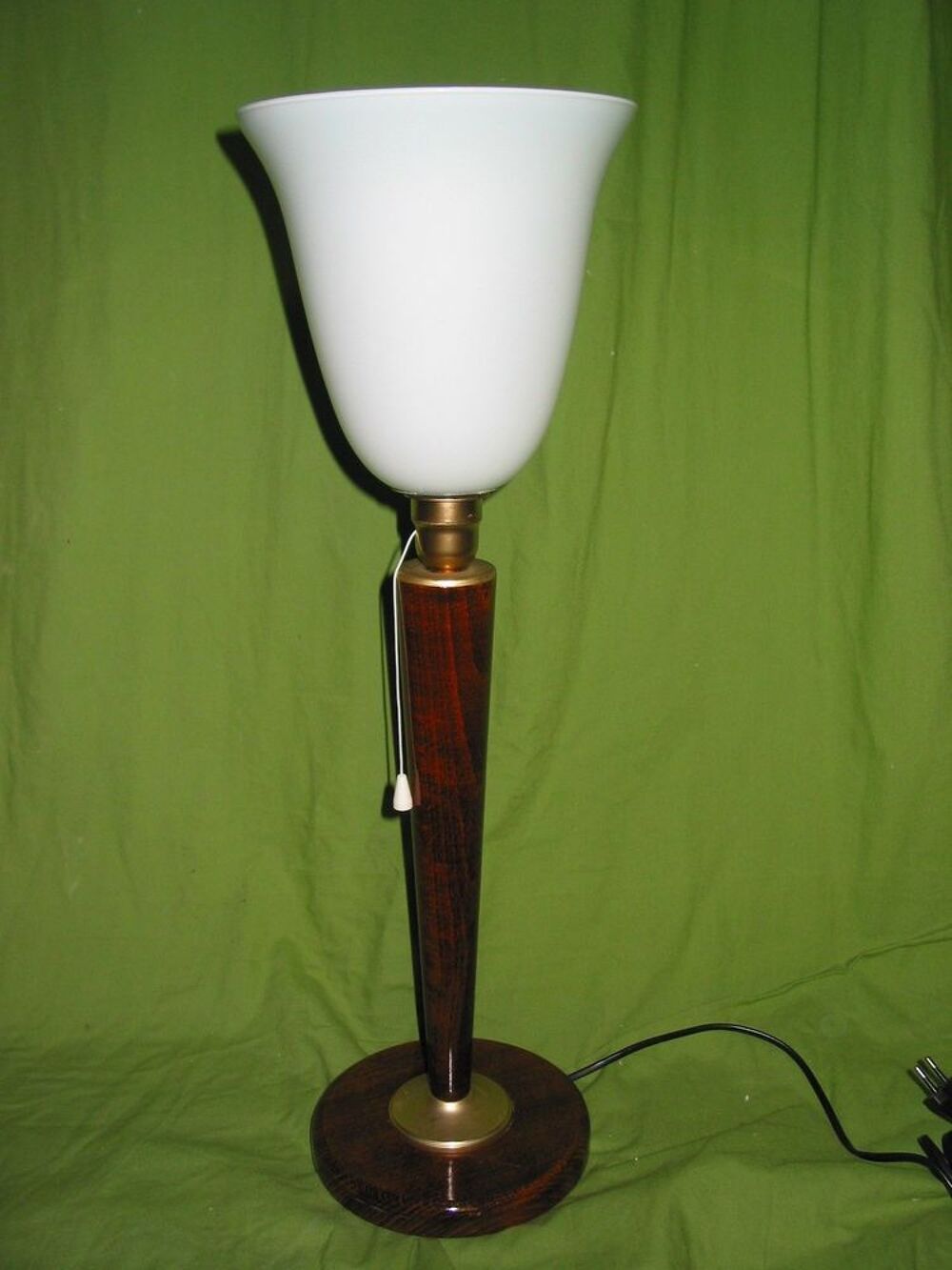 JOLIE LAMPE DE BUREAU STYLE MAZDA UNILUX art d&eacute;co vintage 19 Décoration