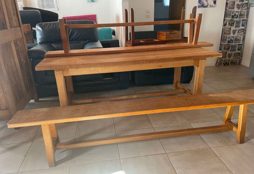 Table en ch&ecirc;ne Meubles