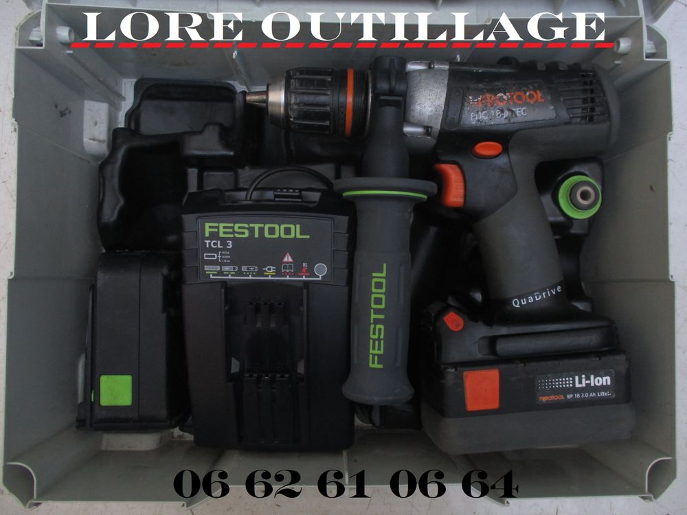 PROTOOL PDC 18-4 TEC - Perceuse - Visseuse Bricolage