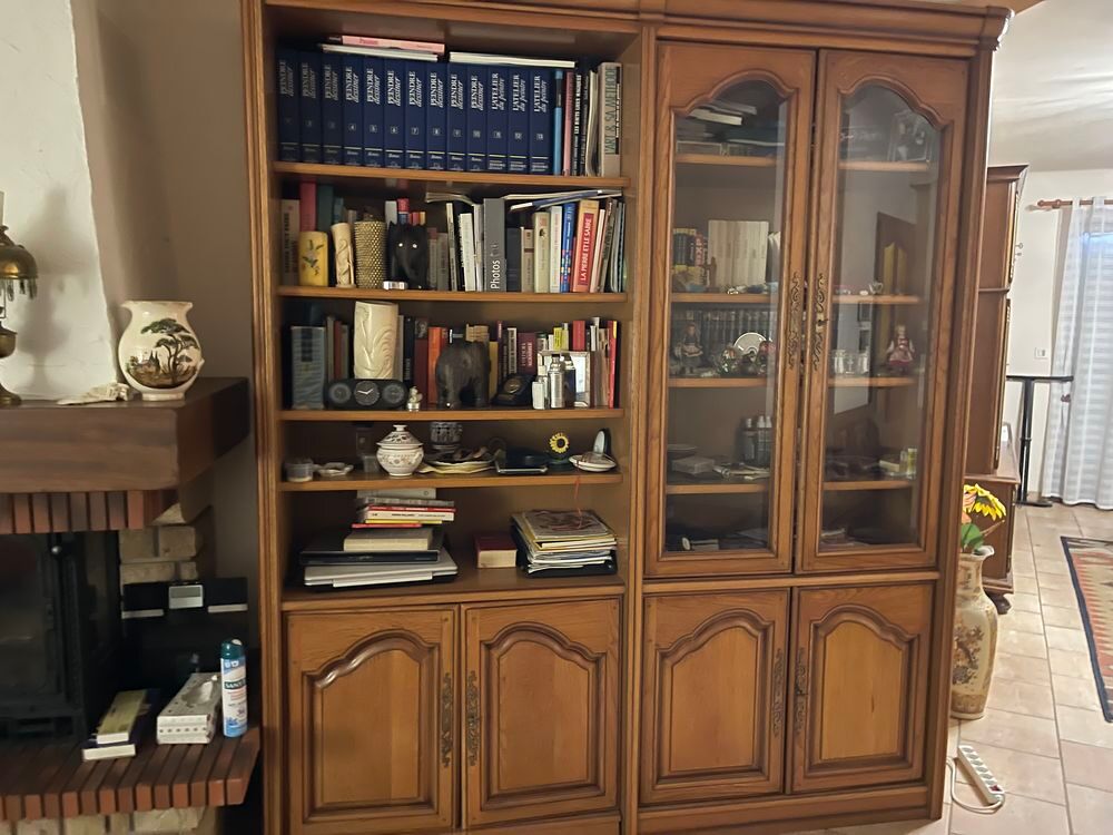 Biblioth&egrave;que en bois massif Meubles