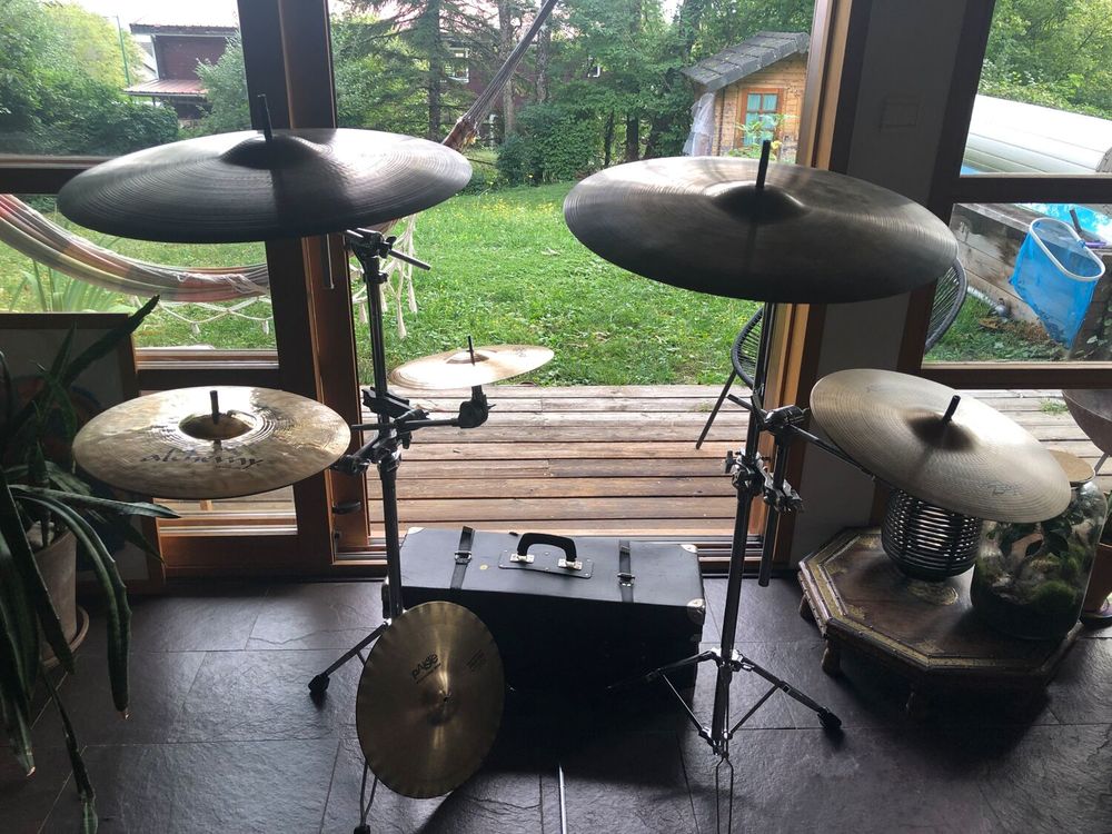 3 Cymbales Zildjian + 3 hi-hats Zyldjian/Paiste/Alchemy Instruments de musique