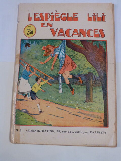 BD  -  L ' ESPIEGLE LILI EN VACANCES 20 Brest (29)