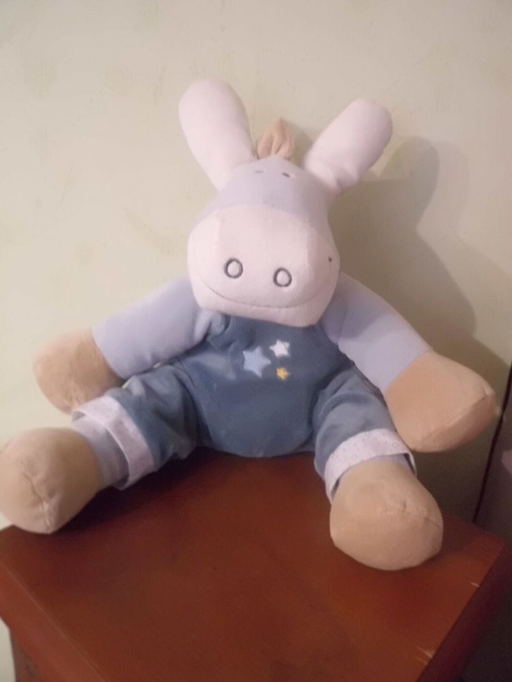 Peluche Ane Bleu Noukie's Jeux / jouets