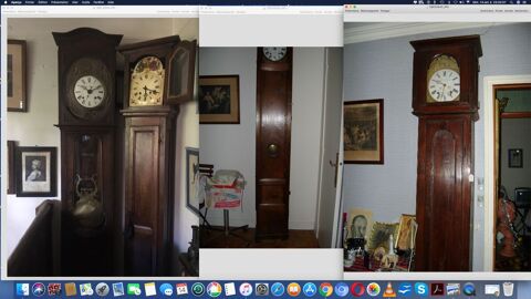 Horloges comtoises anciennes XIX me 0 Fosses (95)