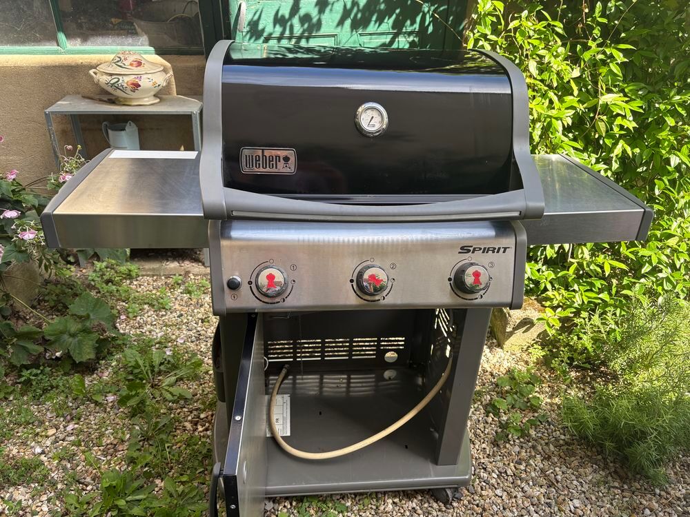 Barbecue &agrave; gaz Weber Jardin