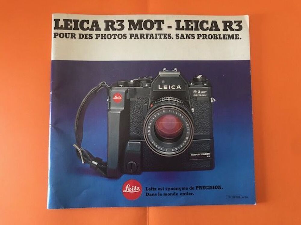 Leica R3 Mot Electronic - Documentation Photos/Video/TV