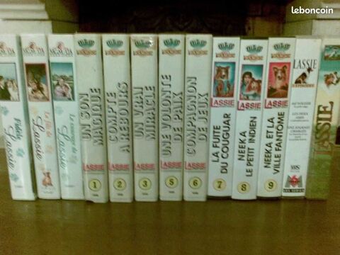 Collection de k7 vhs films lassie 0 Urrugne (64)