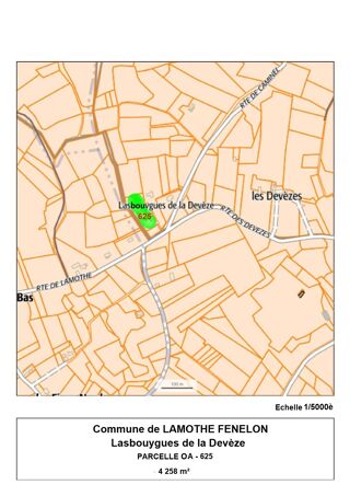  Terrain � vendre 4258 m�