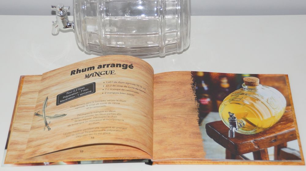 SET POUR RHUM ARRANGE Cuisine