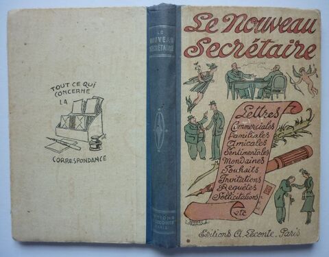LE NOUVEAU SECR�TAIRE Mod�les correspondances vintage 1941   12 Loivre (51)