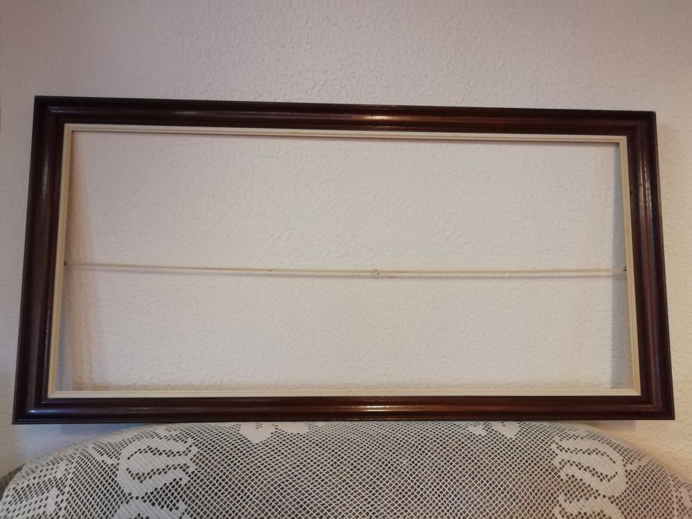 cadre acajou Décoration