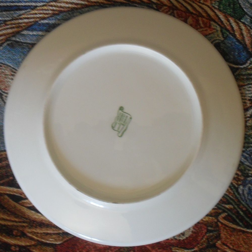 Assiette en porcelaine de Limoges Décoration