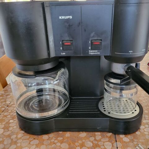 machine a caf� 2 en 1 expresso et italienne 0 Saint-Marcel (01)