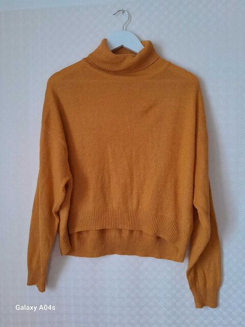 Pull jaune H&M M 5 Callac (22)