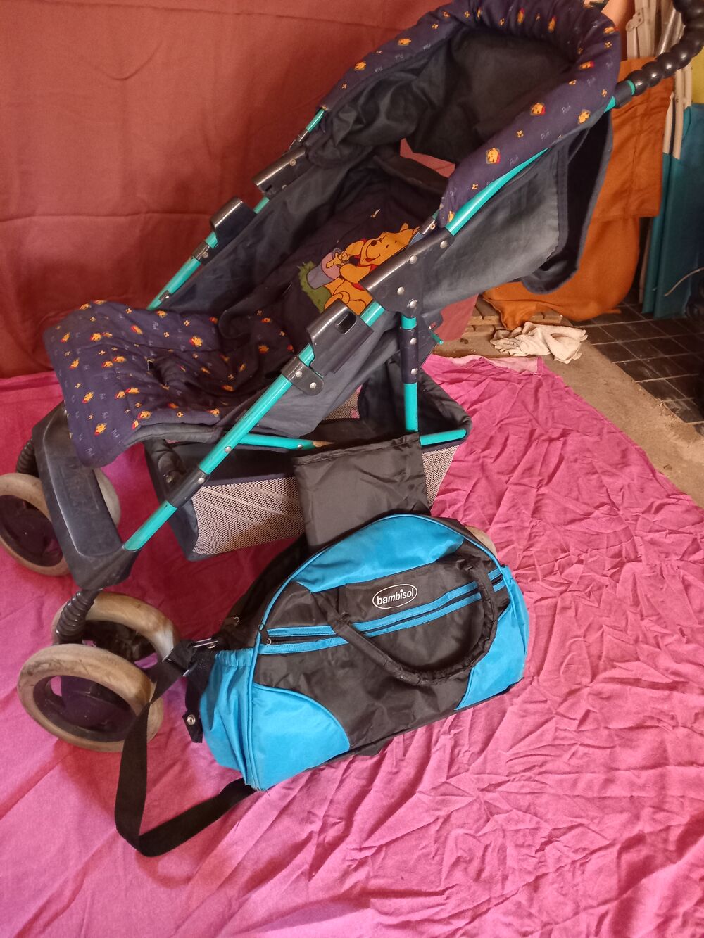 Poussette sac &agrave; langer Pu�riculture