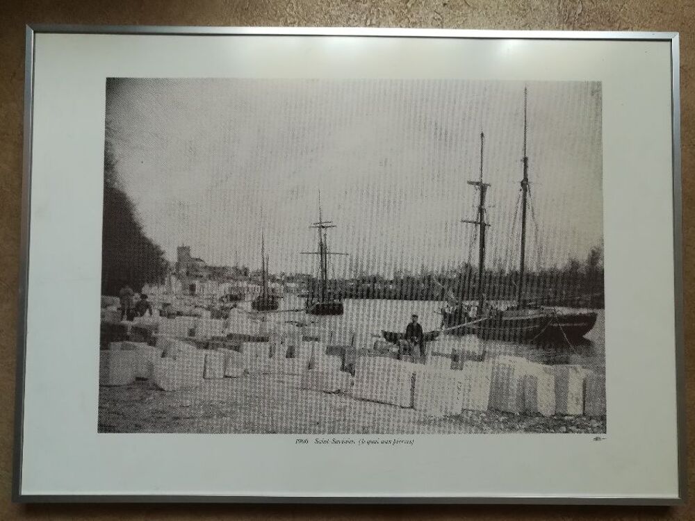 Tableau carte postale Décoration