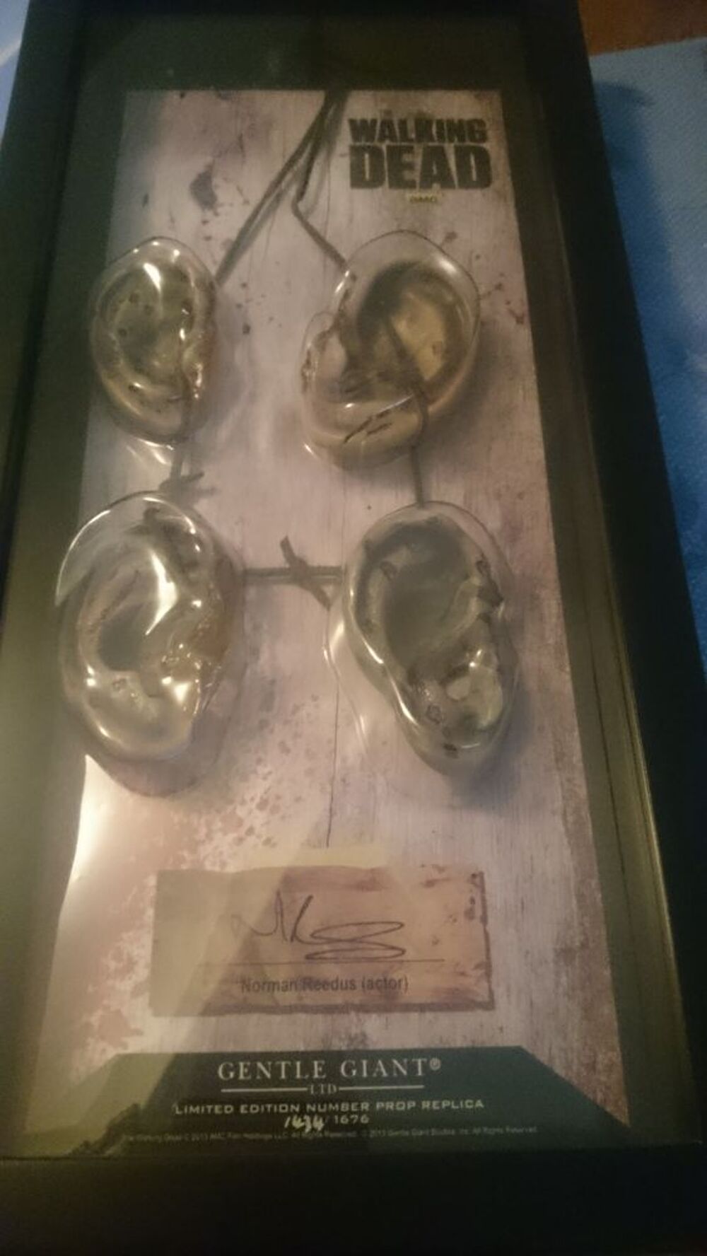 Tableau The Walking Dead. Décoration
