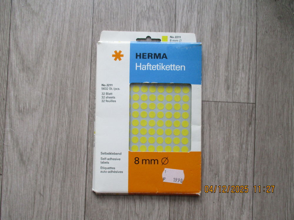 &eacute;tiquettes herma Bricolage