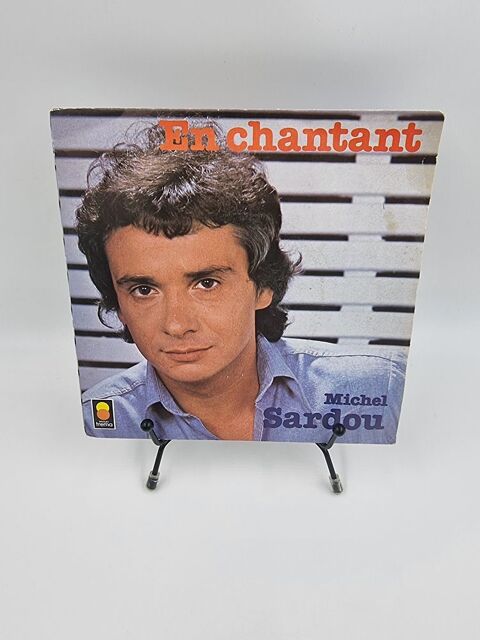 Vinyle 45 tours Michel Sardou : En Chantant avec fourreau 2 Vulbens (74)