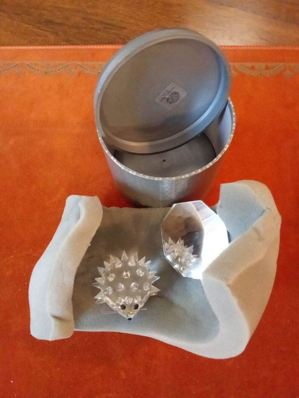 VASE THARAUD / CRISTAL SWAROVSKI 