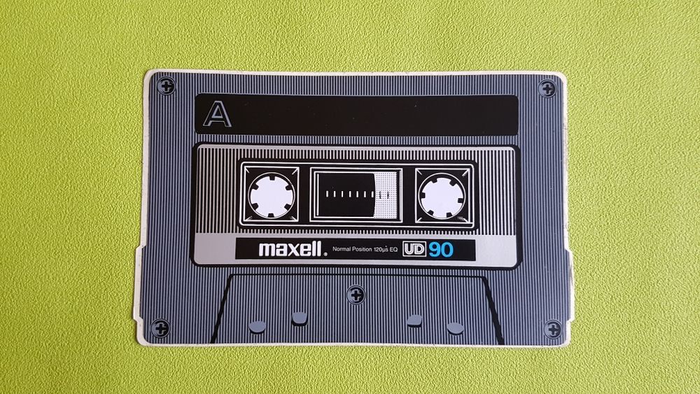 AUTOCOLLANT MAXELL 