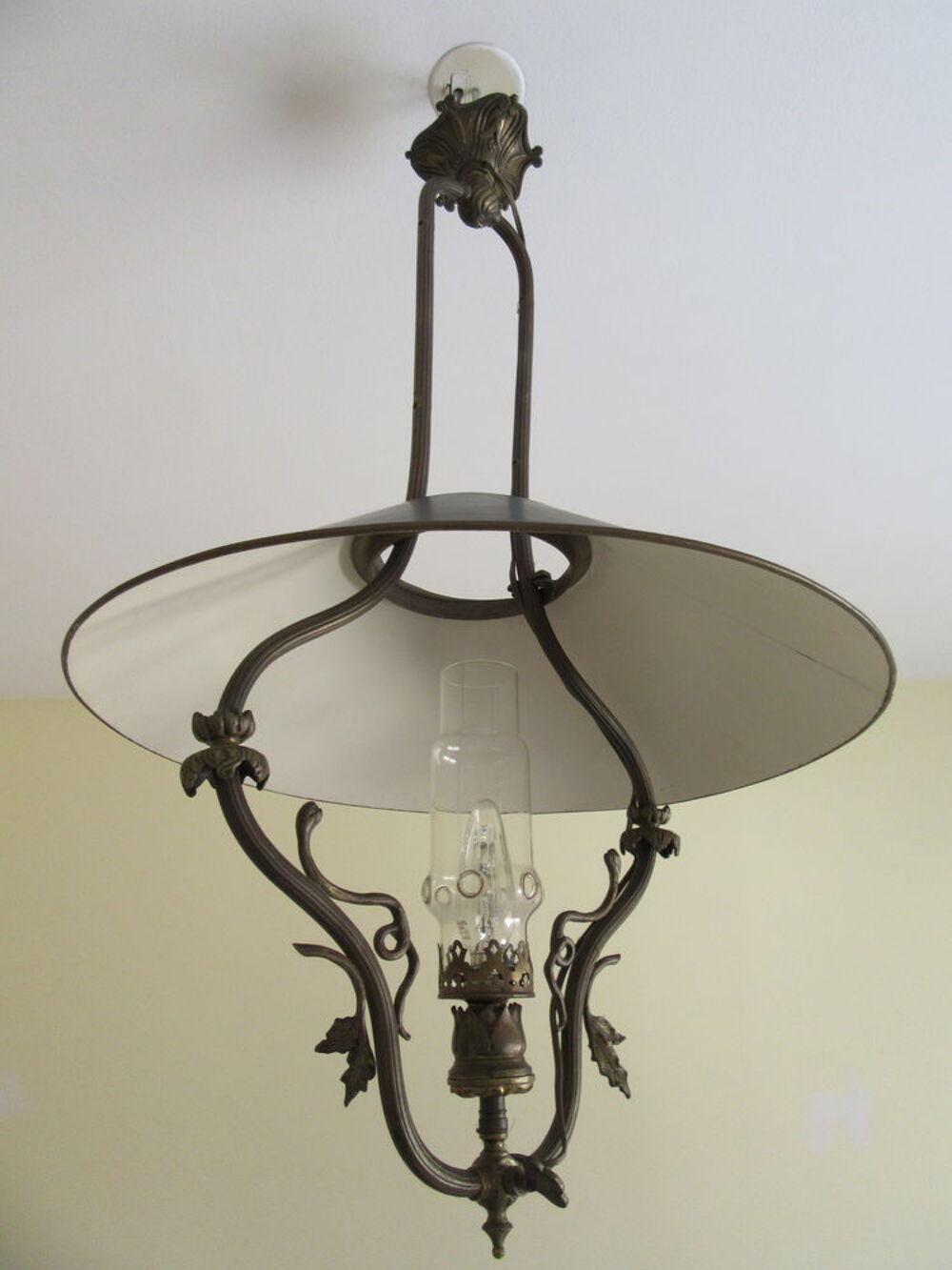 Lampe Lyre Suspension &agrave; Gaz Décoration