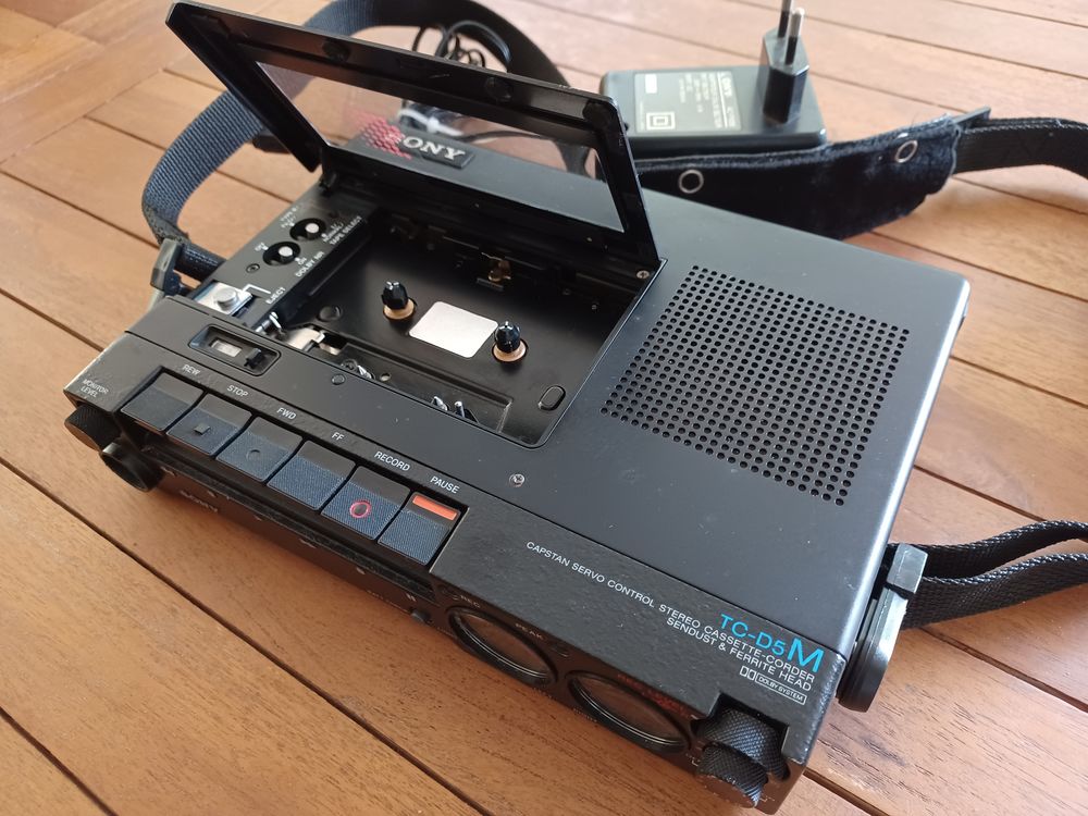 SONY TC-D5M : Enregistreur st&eacute;r&eacute;ophonique portable Audio et hifi