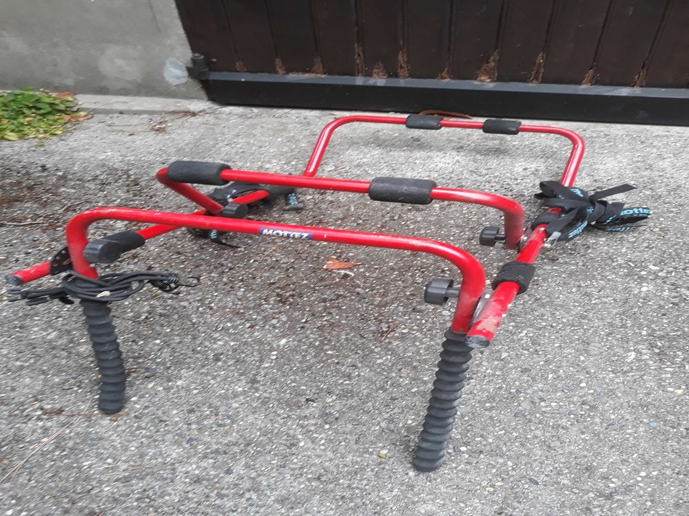 Porte-v&eacute;lo de coffre Mottez mod&egrave;le Sequoia Vélos