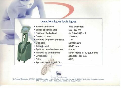 APPAREIL DE DEPILATION PRO 500 Saint-Priest (69)