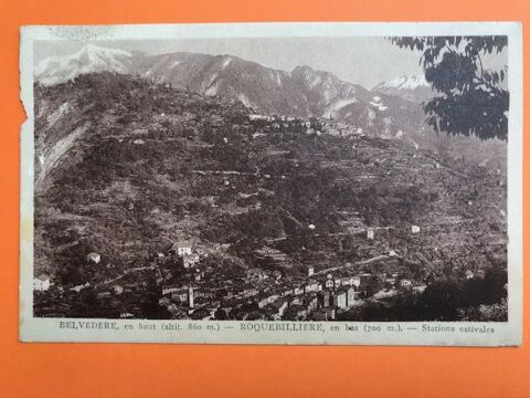 CPA Belv�d�re Roquebili�re - ann�es 30 5 Nice (06)