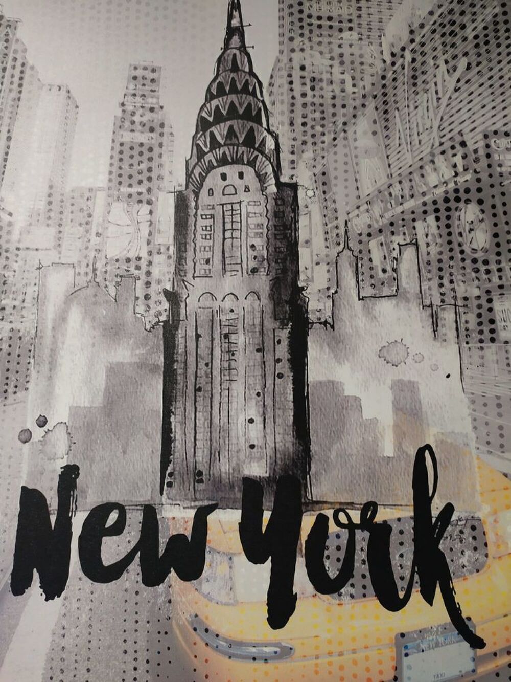 Tableau NY Décoration