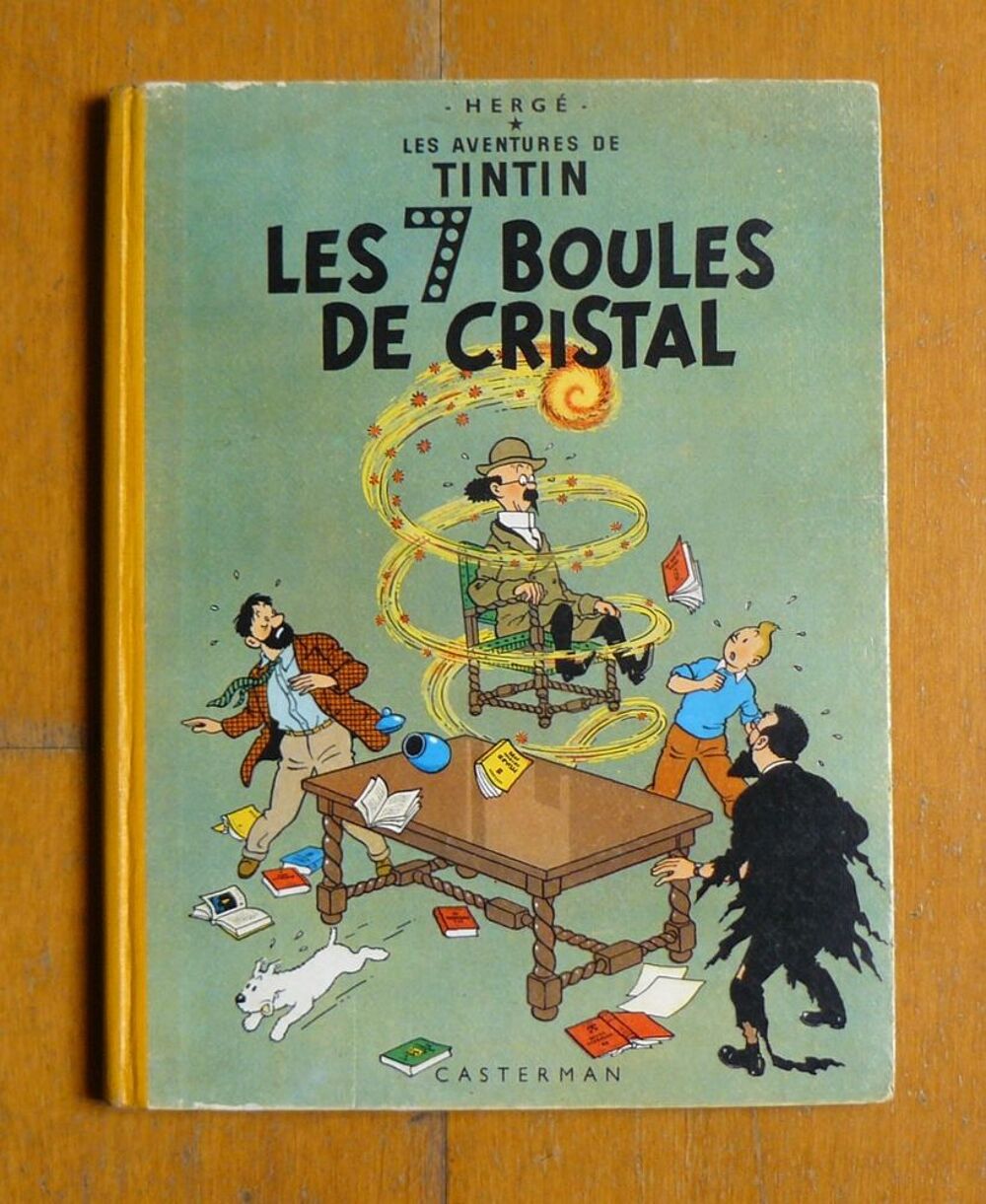 Tintin : Les 7 boules de cristal - Herg&eacute; - Casterman - 1961 Livres et BD
