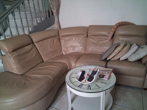 banquette d'angle beige/taupe Savières (10)