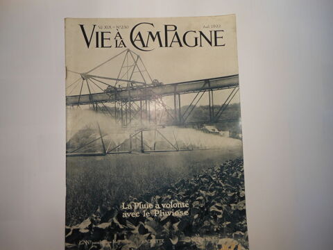 vie a la campagne N�230 aout 1922 P32 5 Gr�zieu-la-Varenne (69)