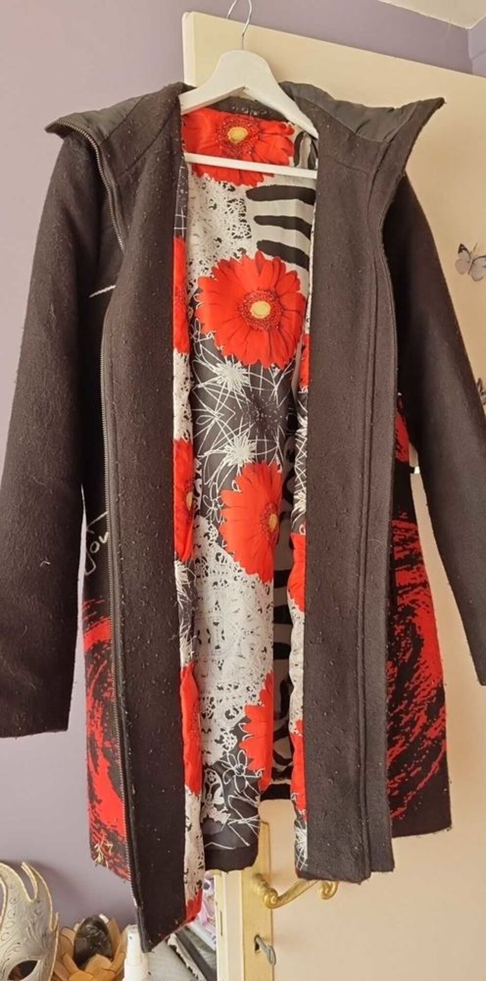 Tr&egrave;s joli manteau Desigual T46 Vêtements